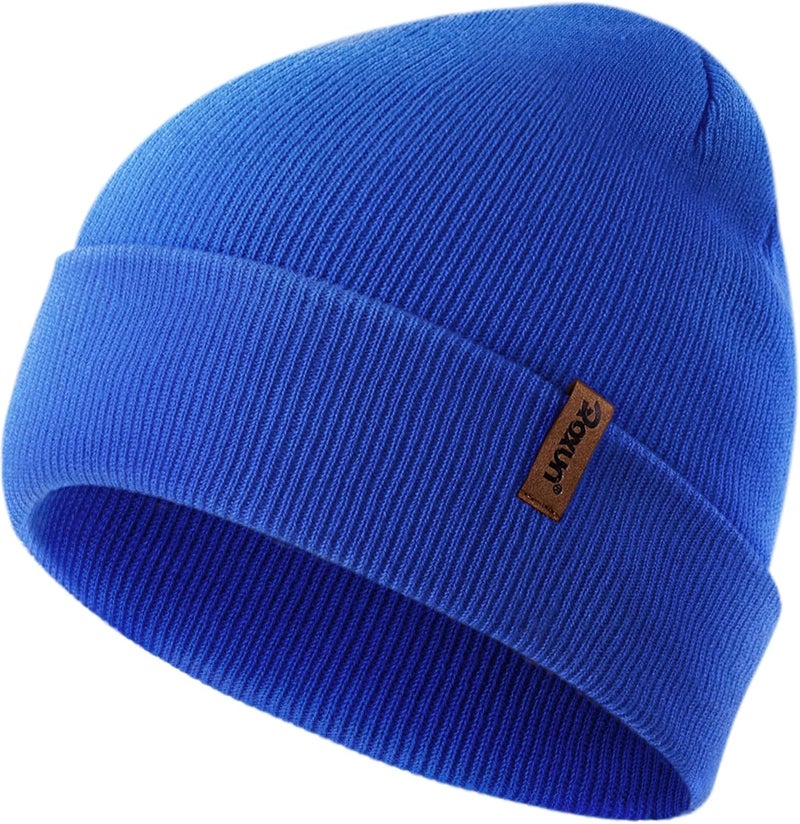 ROXUN Beanie for Men/Women Winter Hat Knit Cuffed Soft Warm Unisex Skull Stocking Cap - Image 1